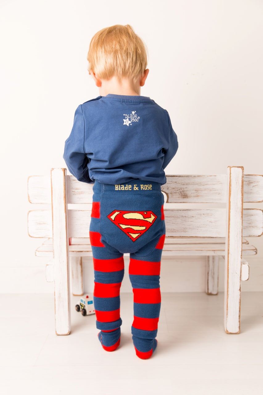 Blade and Rose Leggings - Superman Saves The Day