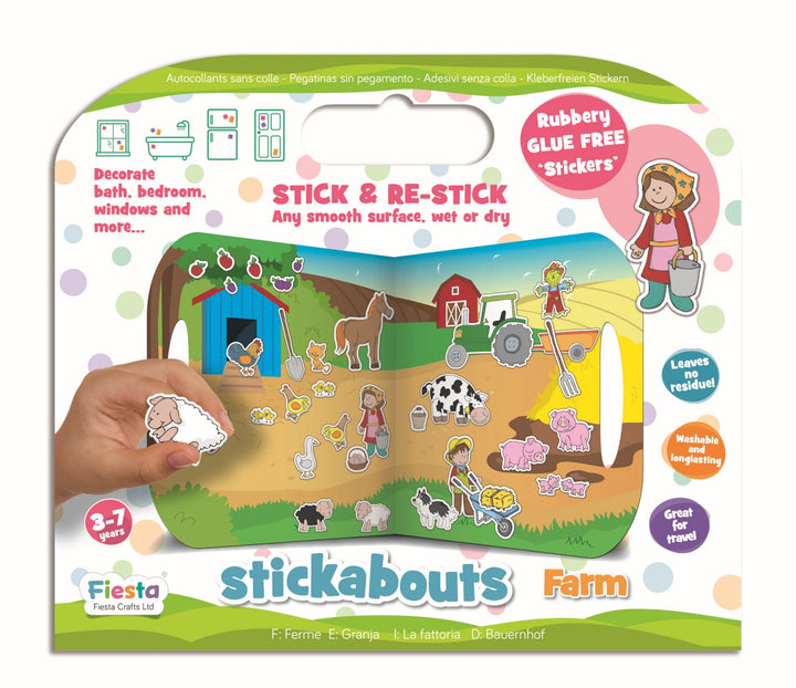 Fiesta Crafts Stickabouts - Farm