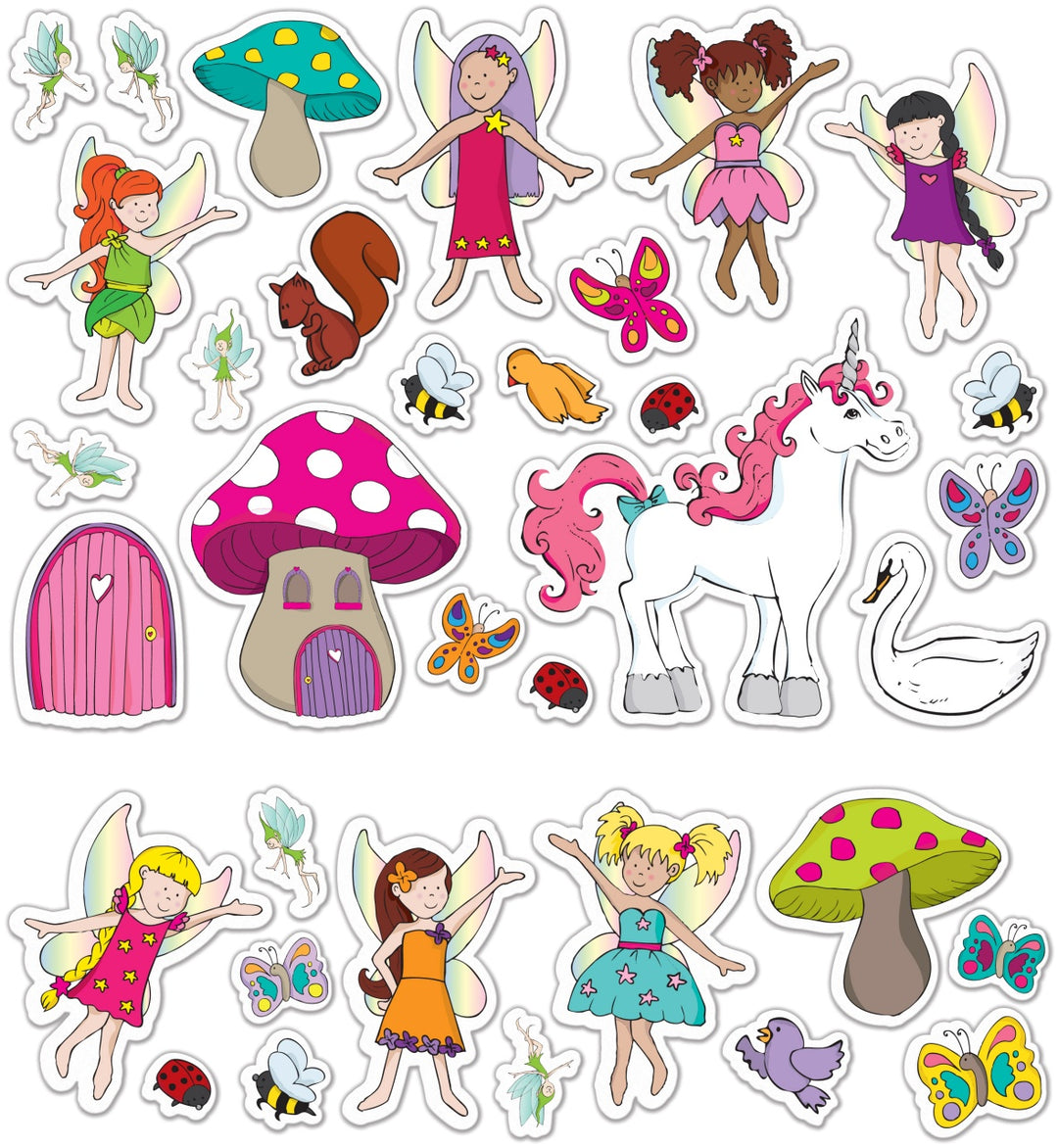 Fiesta Crafts Stickabouts - Fairies