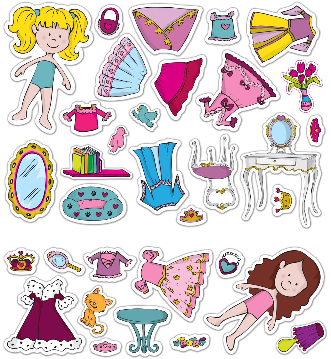 Fiesta Crafts Stickabouts - Princesses