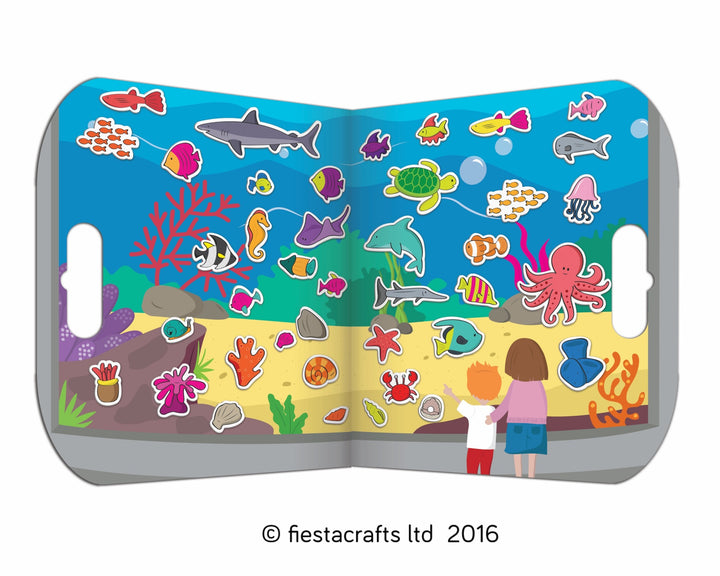 Fiesta Crafts Stickabouts - Aquarium