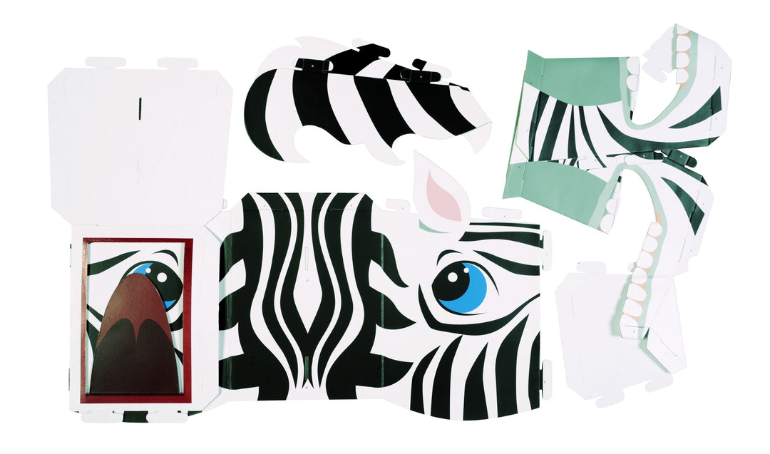 Make a Mask - Zebra - Fiesta Crafts