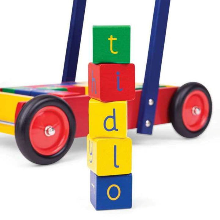 Tidlo Baby Walker with ABC Blocks