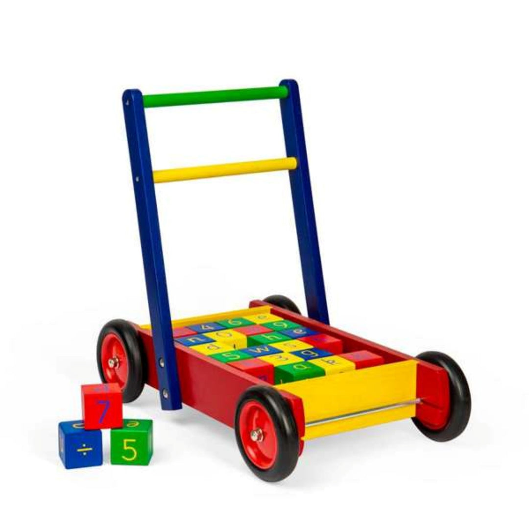 Tidlo Baby Walker with ABC Blocks