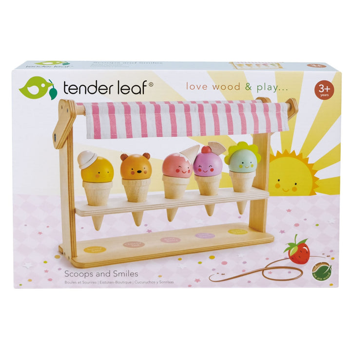 Tender Leaf Scoops and Smiles