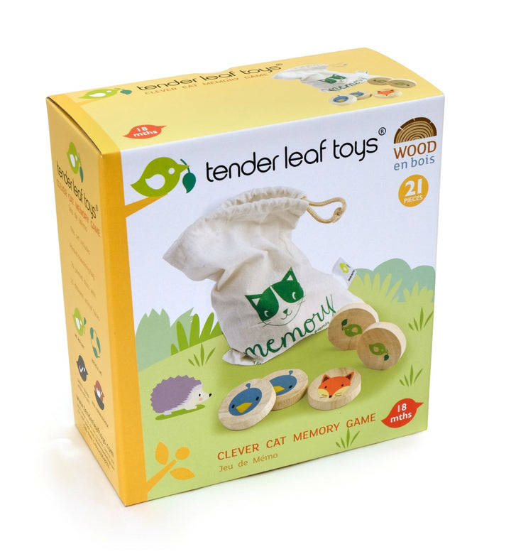 Tender Leaf Clever Cat Memory Game