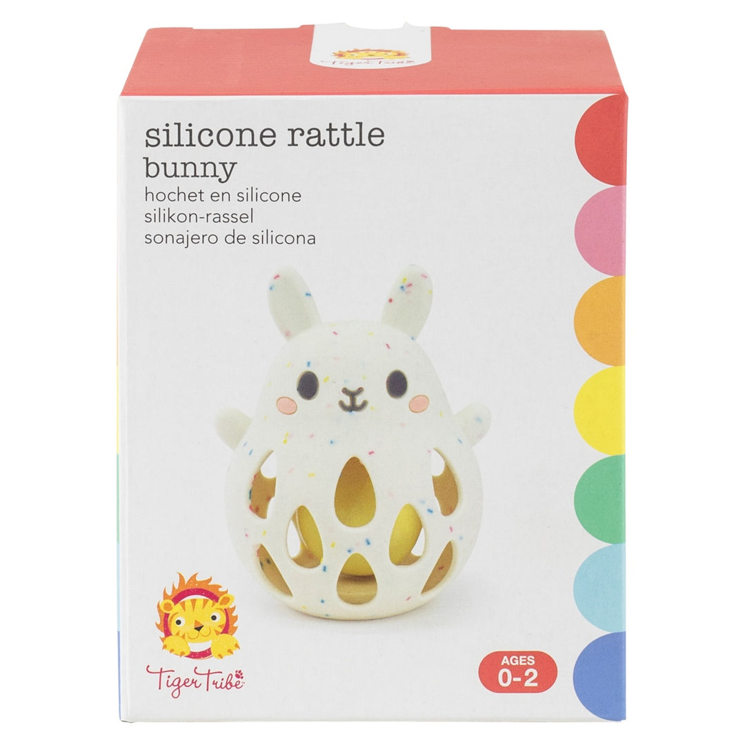 Silicone Rattle - Bunny