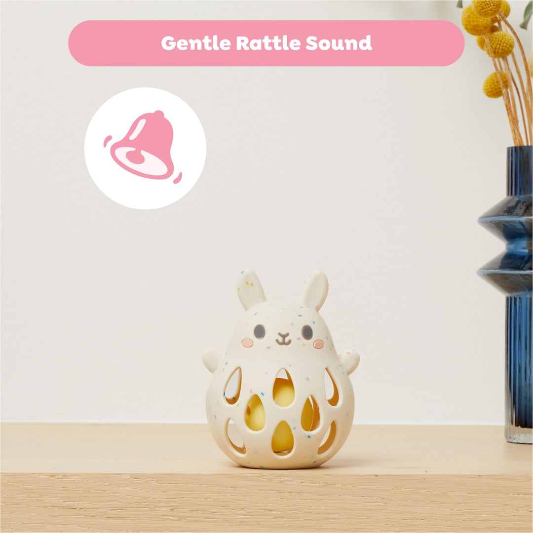 Silicone Rattle - Bunny