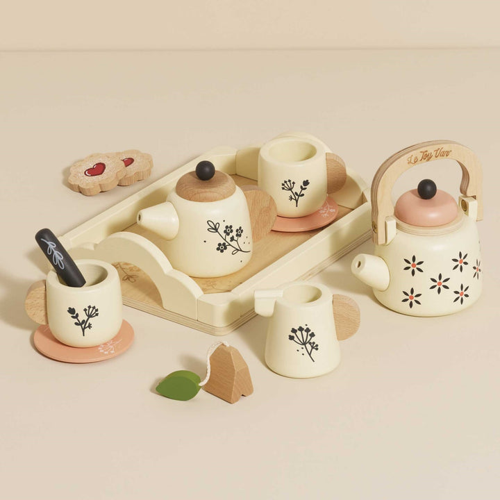 Le Toy Van Wooden Tea Set and Tray