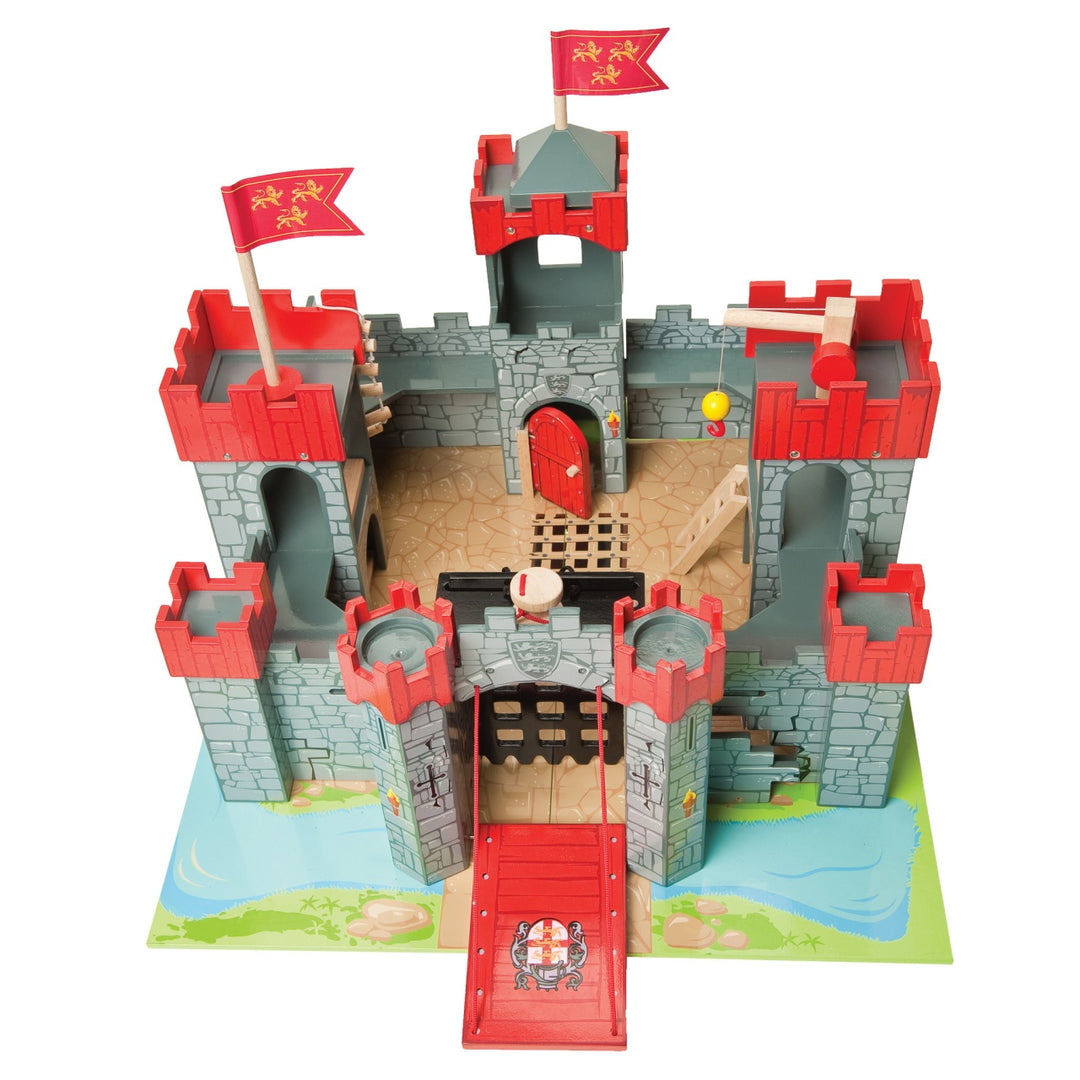 Le Toy Van Wooden Lionheart Castle