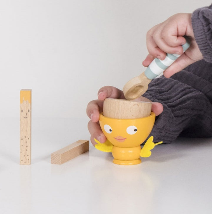 Le Toy Van Chicky Chick Egg Cup Set