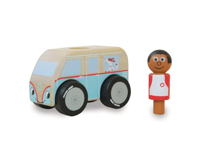Indigo Jamm Mini Colin Campervan and Joe