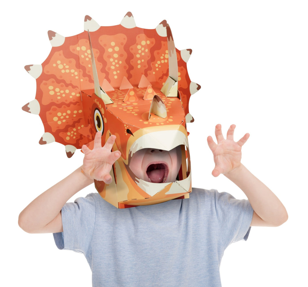 Make a Mask - Triceratops - Fiesta Crafts