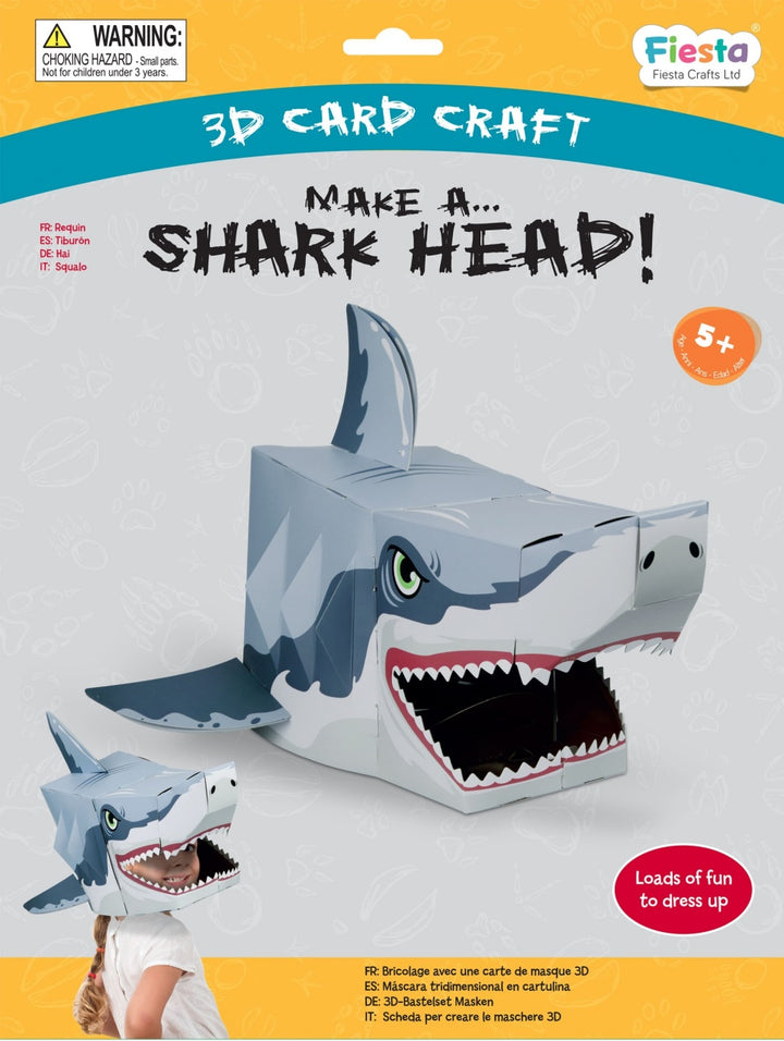 Make a Mask - Shark - Fiesta Crafts