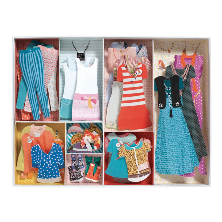Djeco Paper Doll - A Well-Stocked Wardrobe