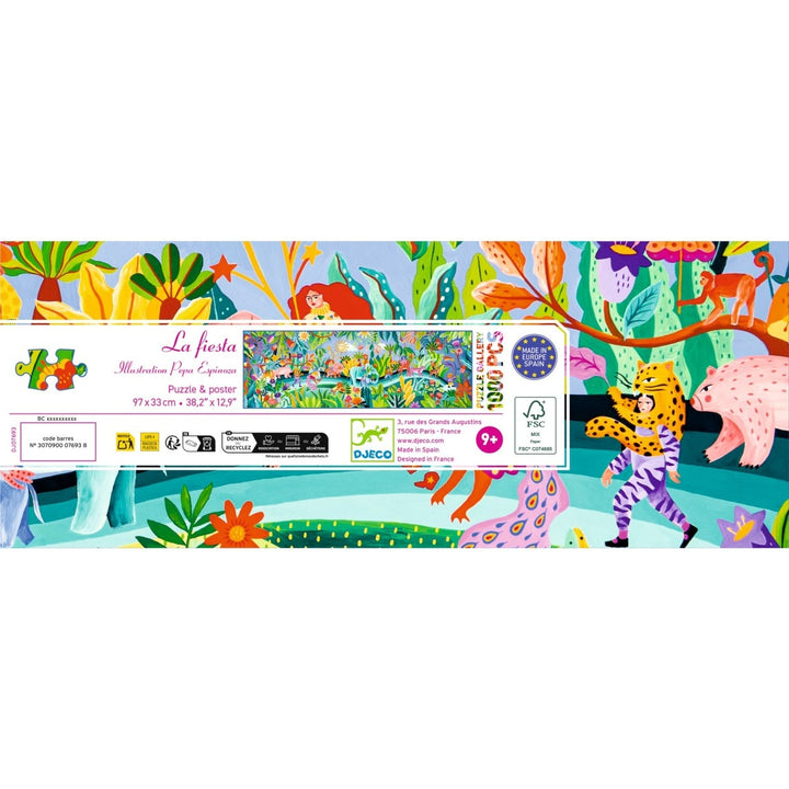 Djeco Puzzle Gallery - La Fiesta 1000 pieces