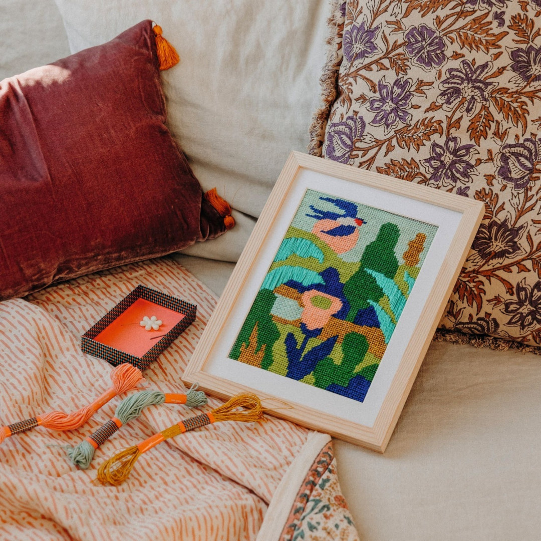 Djeco Atelier 65 - Needlepoint - Countryside