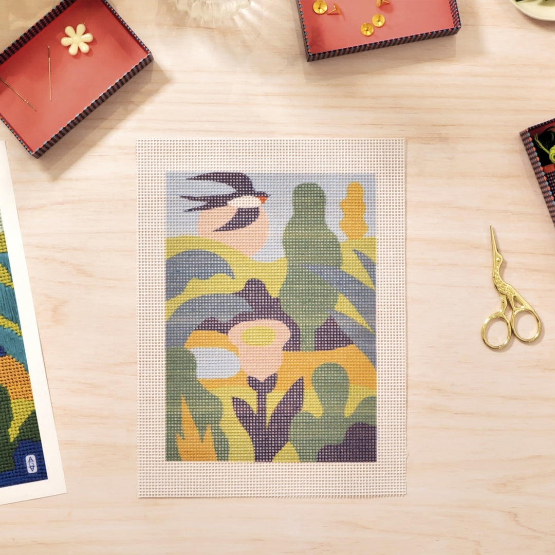 Djeco Atelier 65 - Needlepoint - Countryside