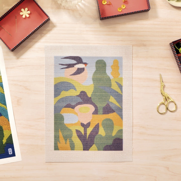 Djeco Atelier 65 - Needlepoint - Countryside