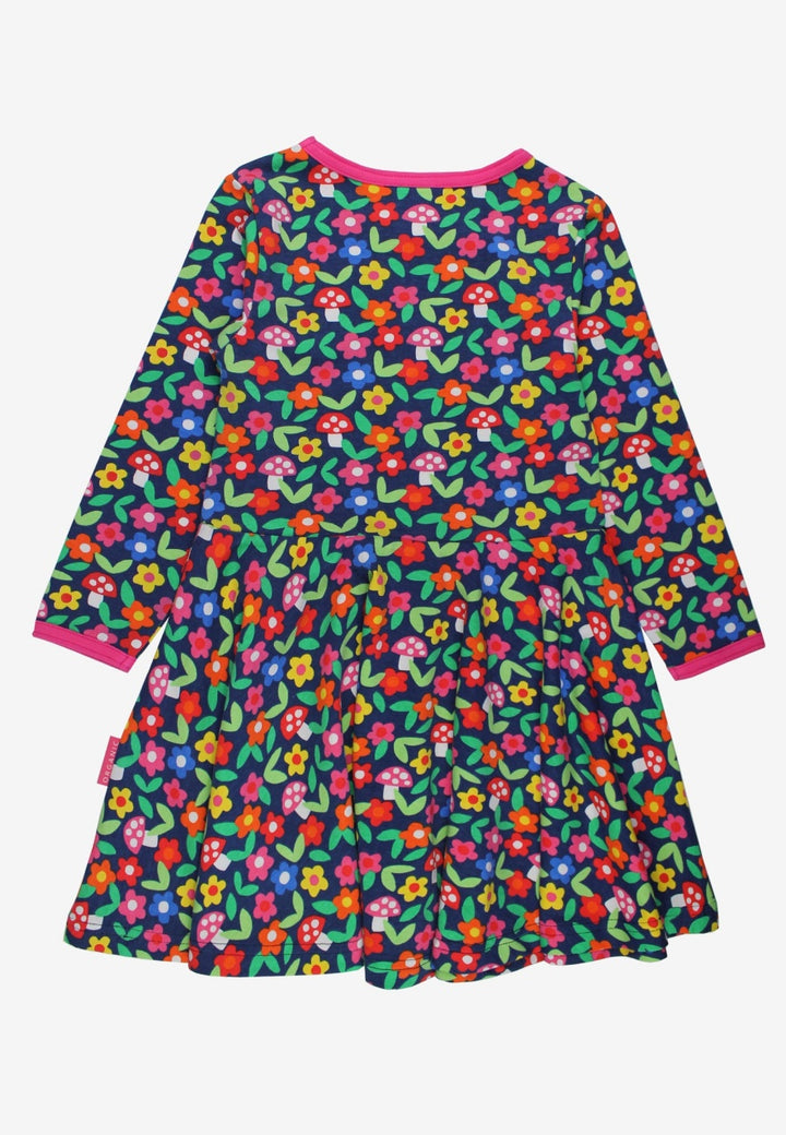 Toby Tiger Organic Flower Print Skater Dress