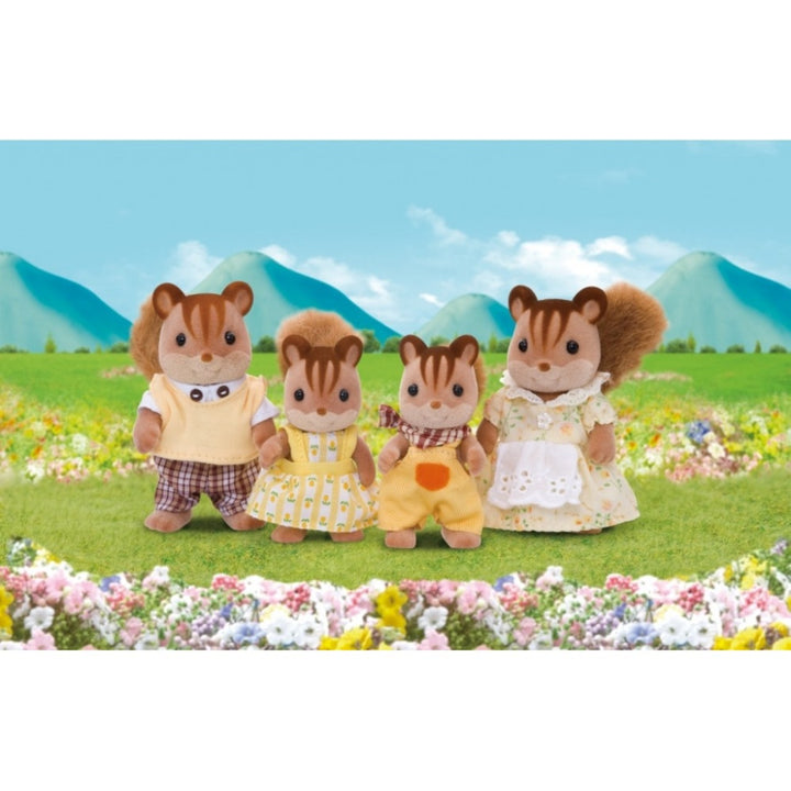 Sylvanian Families - Walnut Squirrel Family