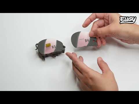 Eugy Pig 3D Cardboard Model Kit