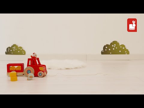Janod Pull Along Tractor