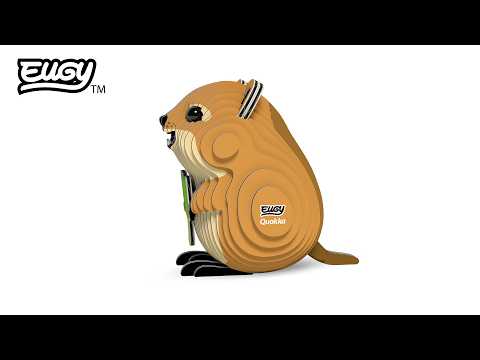 Eugy Quokka 3D Cardboard Model Kit