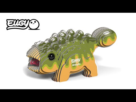 Eugy Ankylosaurus 3D Cardboard Model Kit