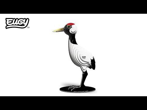 Eugy Crane 3D Cardboard Model Kit