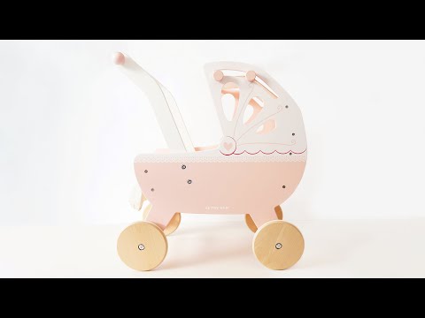 Le Toy Van Retro Wooden Doll Pram