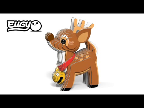 Eugy Snowman 3D Cardboard Model Kit
