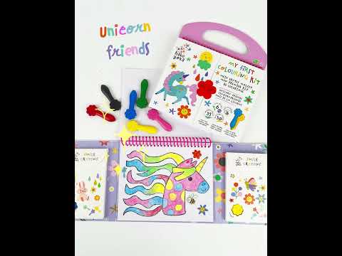Haku Yoka My First Colouring Set - Dino Friends