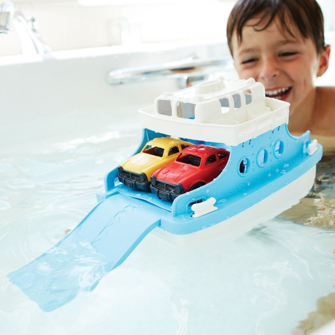 Green Toys Ferry Boat with Cars