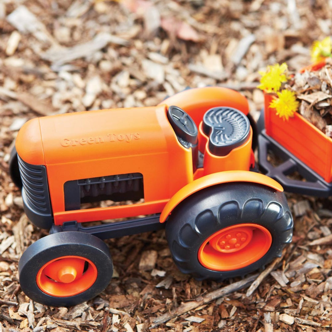 Green Toys Orange Tractor