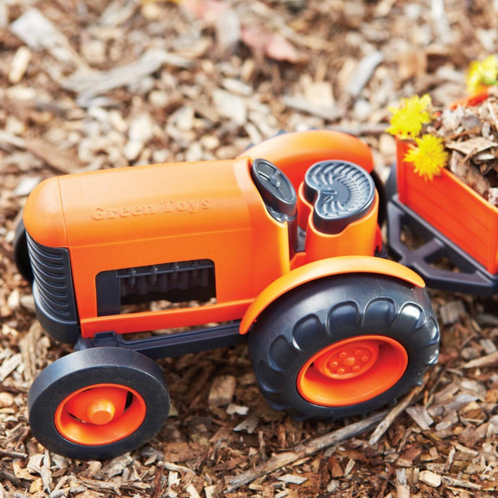 Green Toys Orange Tractor